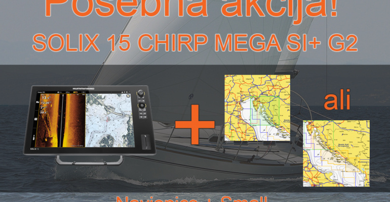 SOLIX 15 CHIRP MEGA SI+ G2 + Navionics + Small