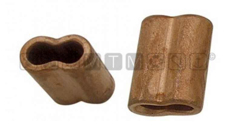 BAKRENI OVALNI ŽEPKI ZA IZDELAVO OČESA