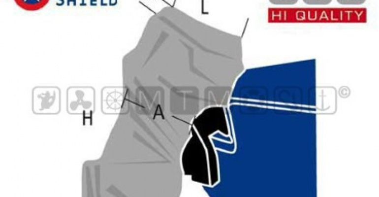 SREBRNO ZA&Scaron;ČITNO POKRIVALO ZA IZVENKRMNI MOTOR