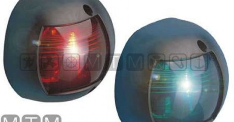 NAVIGACIJSKA LUČ MINI FLAT ČRNA (R.I.NA.)