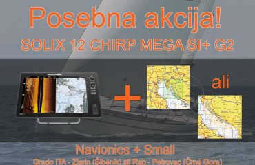SOLIX 12 CHIRP MEGA SI+ G2 + Navionics + Small