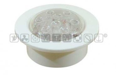 PLAFONJERA PUSH ON RECESSED 16 LED 12V
