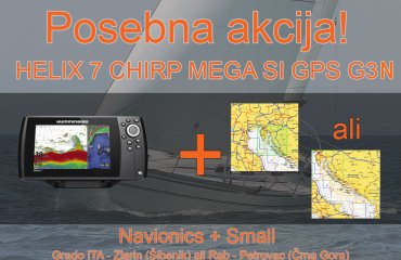 HELIX 7 CHIRP MEGA SI GPS G3N + Navionics + Small