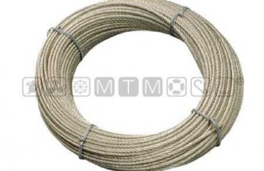 7 X 7 NERJAVEČIH JEKLENIH VRVI