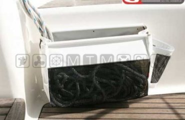 VELIKA TORBA ZA VRVI Z ŽEPOM WHITE LINEOM
