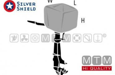 SREBRNO ZA&Scaron;ČITNO POKRIVALO ZA ZGORNJI DEL MOTORJA