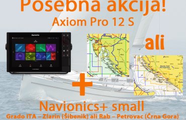 Axiom 12 Pro-S HybridTouch 12&Prime; Multi-function Display sonar CHIRP Conical in CPT-S sondo z LightHouse karto za prenos